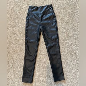 NWOT Girls Faux Leather Pant